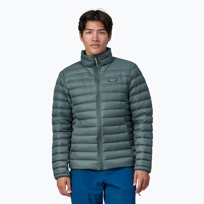 Herren Patagonia Daunen Pullover Jacke nouveau grün