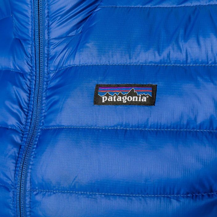 Herren Patagonia Daunen Pullover Jacke Passage blau 5