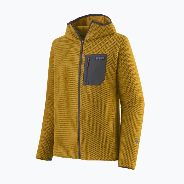 Herren Patagonia R1 Air Full-Zip Fleece-Sweatshirt cosmic gold 5