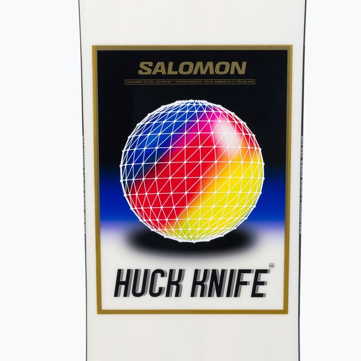 Snowboard Herren Salomon Huck Knife weiß L47183 6