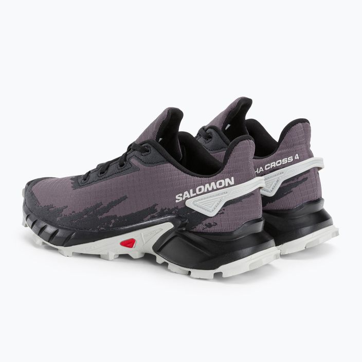 Damen Trail Schuhe Salomon Alphacross 4 lila L41725200 3