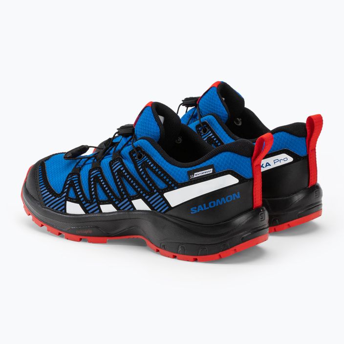 Salomon XA Pro V8 CSWP Kinder-Trekking-Schuhe blau L47126200 3