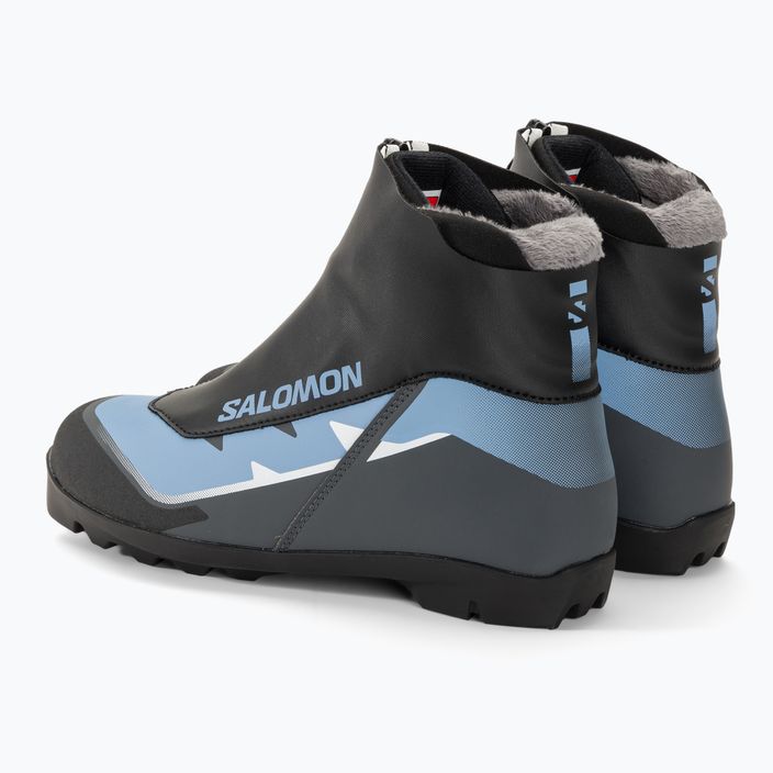 Damen Langlauf-Skischuhe Salomon Vitane schwarz/castlerock/dusty blue 3