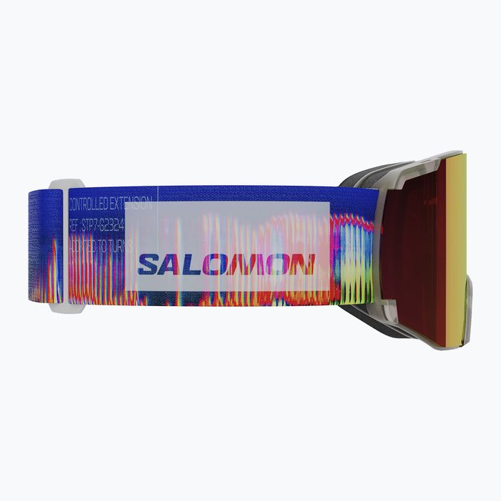 Salomon S View Sigma transluzente gefroren / mohnrot Skibrille 7