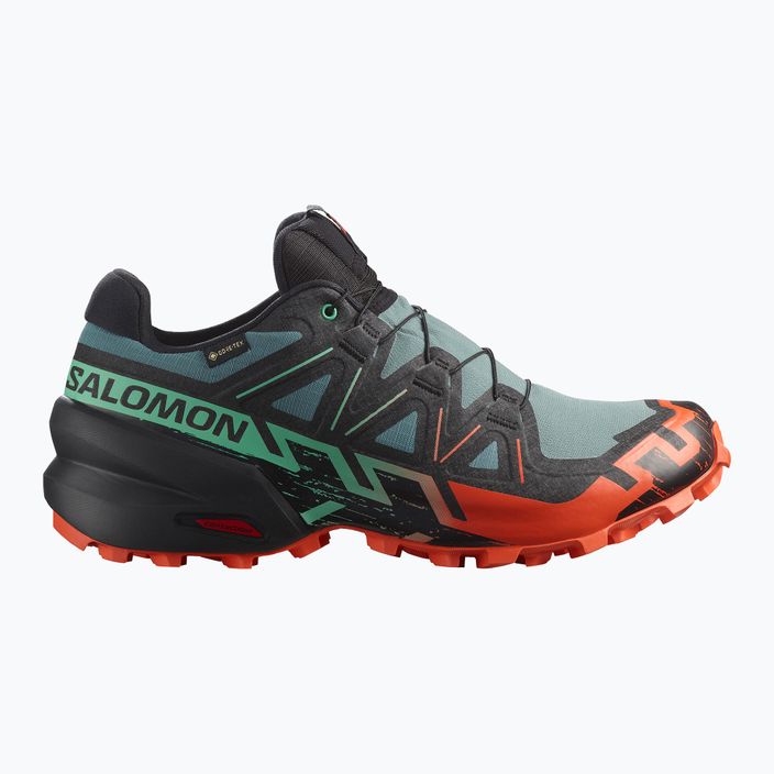 Salomon Speedcross 6 GTX Herren Laufschuhe north atlantic/schwarz/kirsche tomato