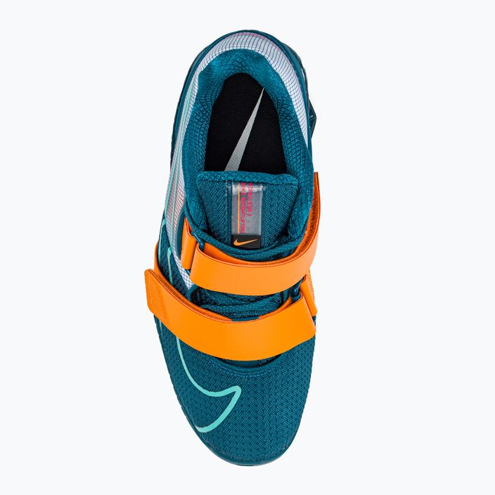 Nike Romaleos 4 blau/orange Gewichtheberschuhe 6