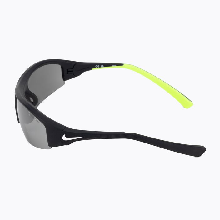 Nike Skylon Ace 22 schwarz/weiss/grau mit silbernen Flash-Gläsern Sonnenbrille 4