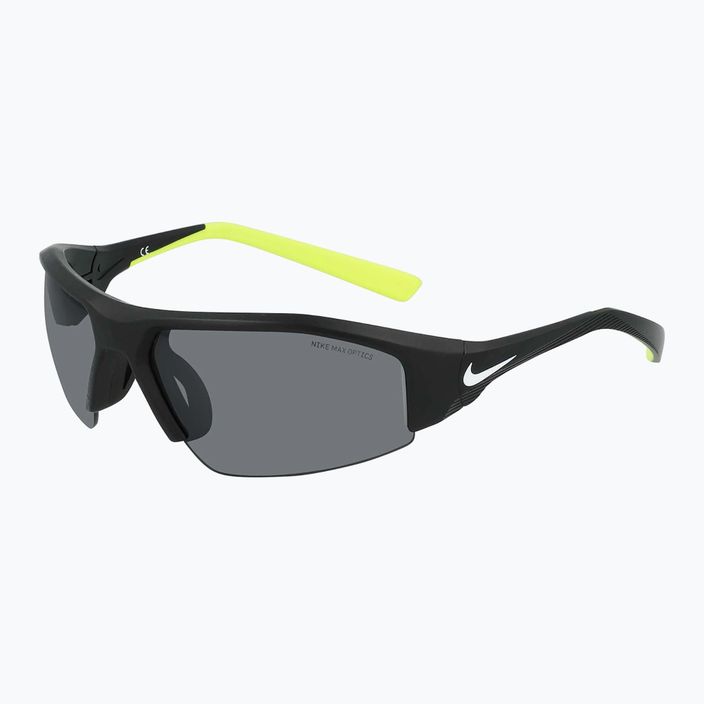 Nike Skylon Ace 22 schwarz/weiss/grau mit silbernen Flash-Gläsern Sonnenbrille 5