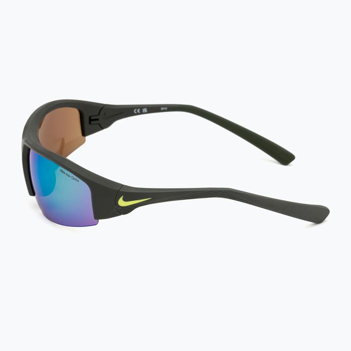 Nike Skylon Ace 22 matte sequoia/braun m/grüner Spiegel Sonnenbrille 4