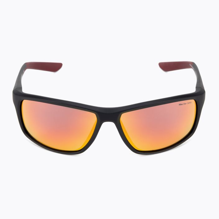 Nike Adrenaline 22 M mattschwarz/universitätsrot/grau mit roten Gläsern Sonnenbrille 3