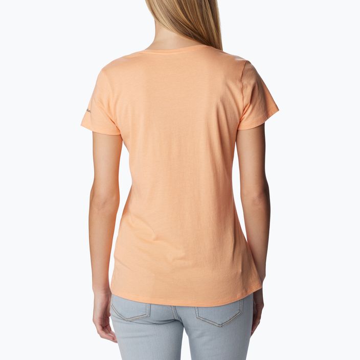 Damen-Trekking-Shirt Columbia Daisy Days Grafik orange 1934592829 2