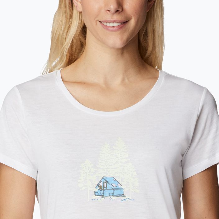 Columbia Daisy Days Graphic Damen-Trekking-T-Shirt weiß 1934592107 4
