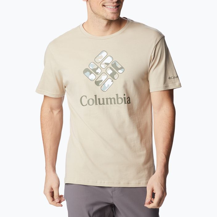 Columbia Rapid Ridge Graphic Herren-Trekkinghemd beige 1888813273