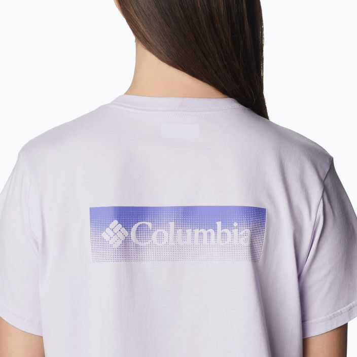 Columbia North Cascades Cropped lila Damen-Trekking-Shirt 1930051568 5