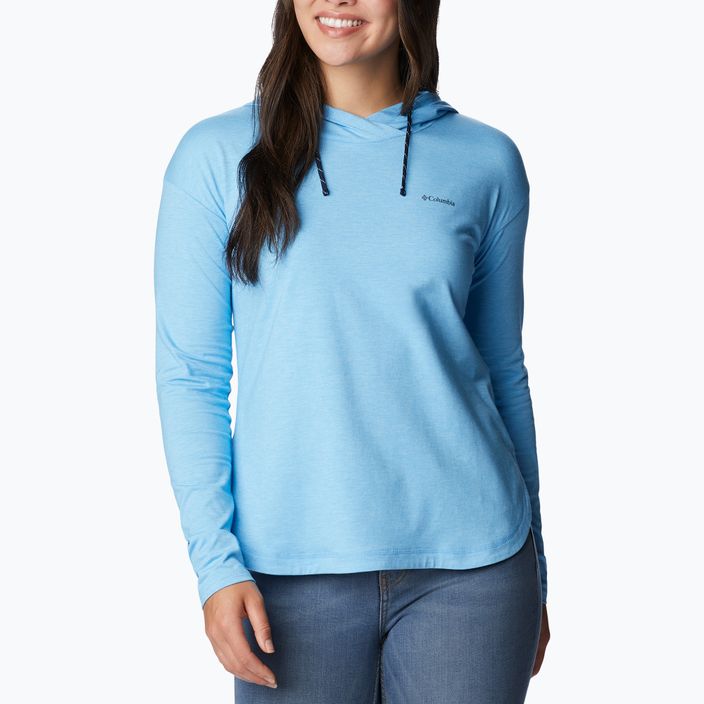 Columbia Damen Trekking Sweatshirt Sun Trek EU Kapuzenpullover blau 1981541 3