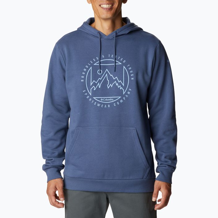 Columbia CSC Graphic Hoodie Herren-Trekking-Sweatshirt navy blau 2040621 3