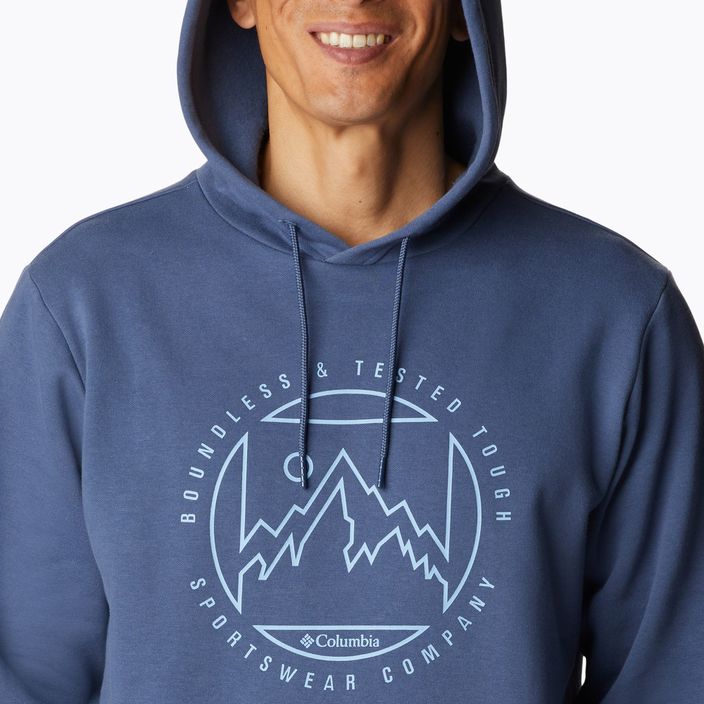Columbia CSC Graphic Hoodie Herren-Trekking-Sweatshirt navy blau 2040621 5