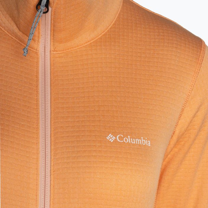 Columbia Damen Trekking Sweatshirt Park View Grid Fleece orange 1959713 10