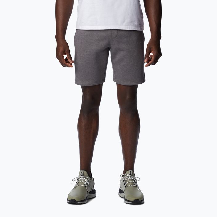 Herren Columbia Logo Fleece grau Trekking-Shorts 1884601023