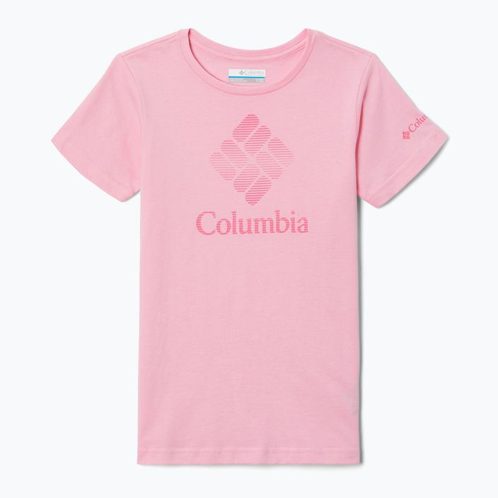 Columbia Mission Lake Graphic Kinder-Trekking-Shirt rosa 1989791679