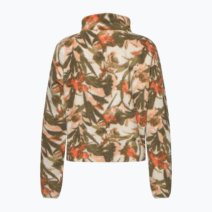 Columbia Damen Helvetia Cropped Half Snap Fleece-Sweatshirt Kreide floriculture 2014561194 2