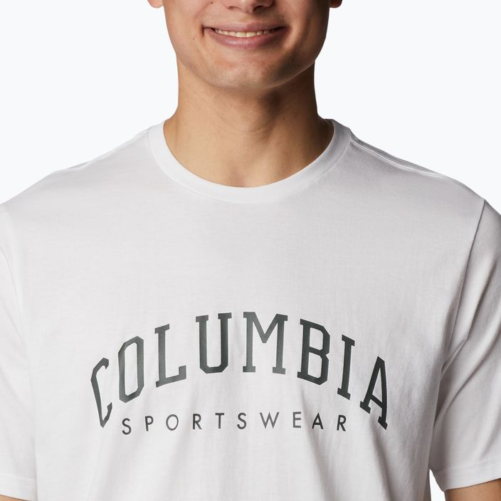 Columbia Rockaway River Graphic Herren-Trekkinghemd weiß 2022181 5