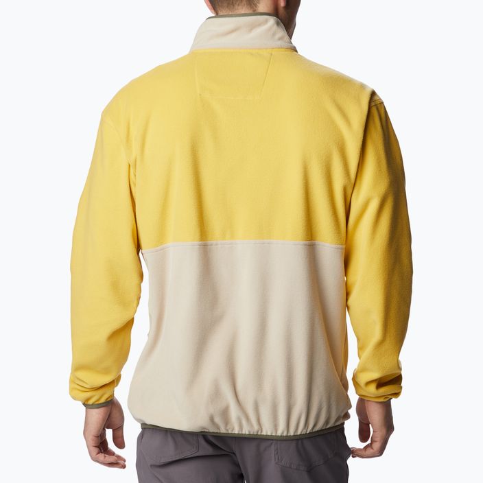 Columbia Back Bowl Herren Fleece-Sweatshirt gelb und beige 1890764743 2
