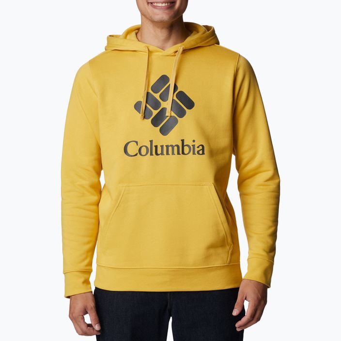 Columbia Trek Hoodie Herren-Trekking-Sweatshirt gelb 1957913