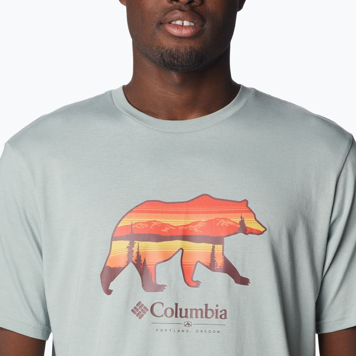 Columbia Rockaway River Graphic Herren-Trekkinghemd grün 2036401 4