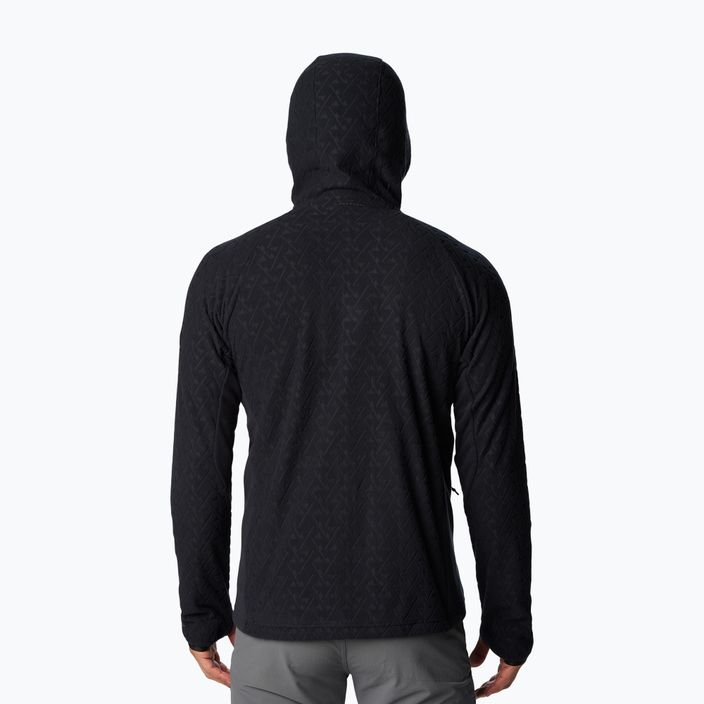 Columbia Herren Titan Pass 3.0 Kapuzen-Trekking-Sweatshirt schwarz 3