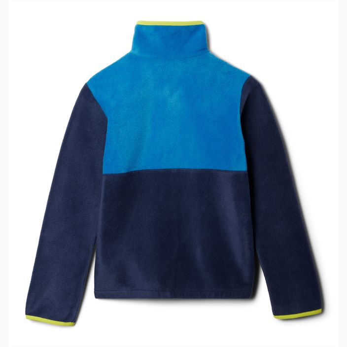 Columbia Back Bowl marineblau/hellindigo Kinder-Trekking-Sweatshirt 2
