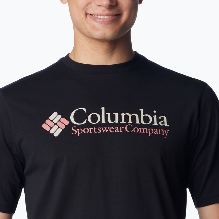Columbia CSC Basic Logo schwarz/csc Retro-Logo Herren-T-Shirt 5