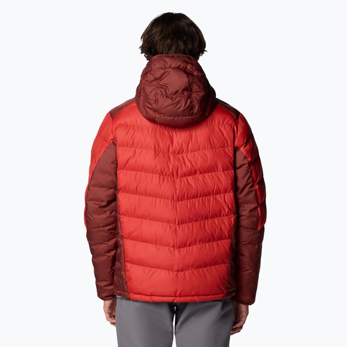 Columbia Labyrinth Loop II Hooded segelrot/gewürzt Herren Daunenjacke 3