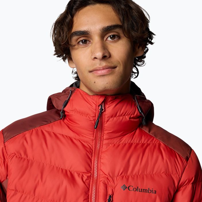 Columbia Labyrinth Loop II Hooded segelrot/gewürzt Herren Daunenjacke 7