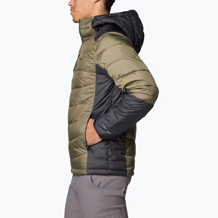 Columbia Labyrinth Loop II Hooded steingrün/ Hai Herren Daunenjacke 3