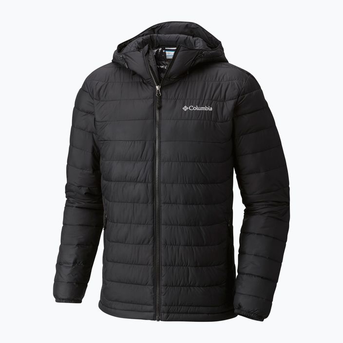 Columbia Powder Lite II Hooded schwarz Daunenjacke für Herren 9