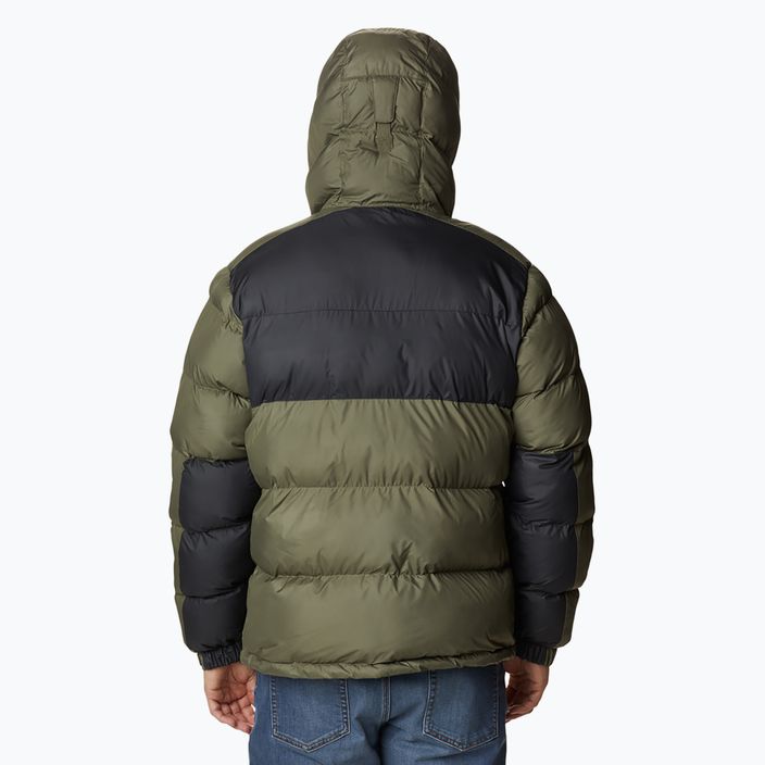 Herren Columbia Pike Lake II Hooded steingrün/ Hai 399 Daunenjacke 2