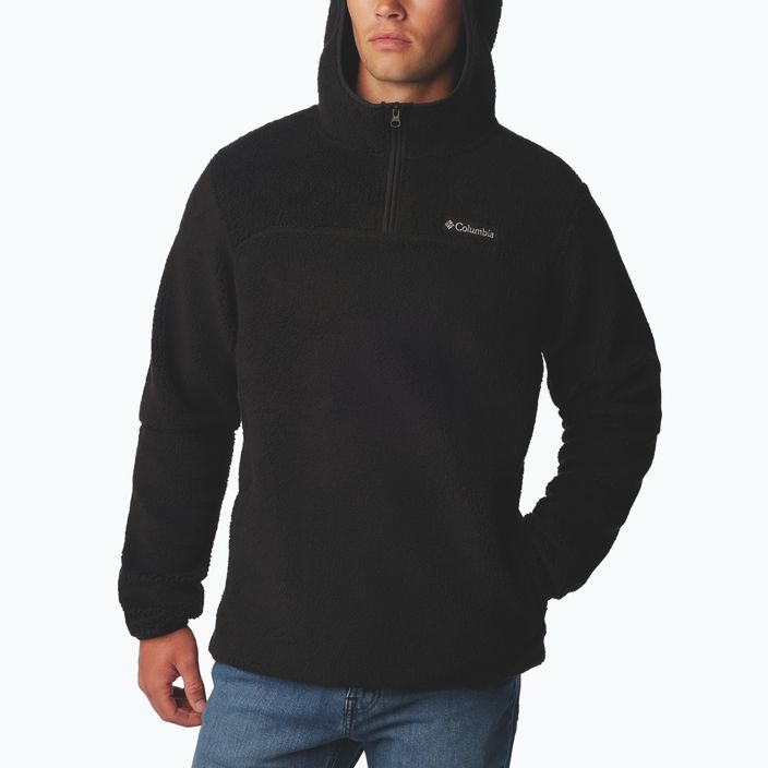 Columbia Rugged Ridge III Sherpa Herren Sweatshirt schwarz 3