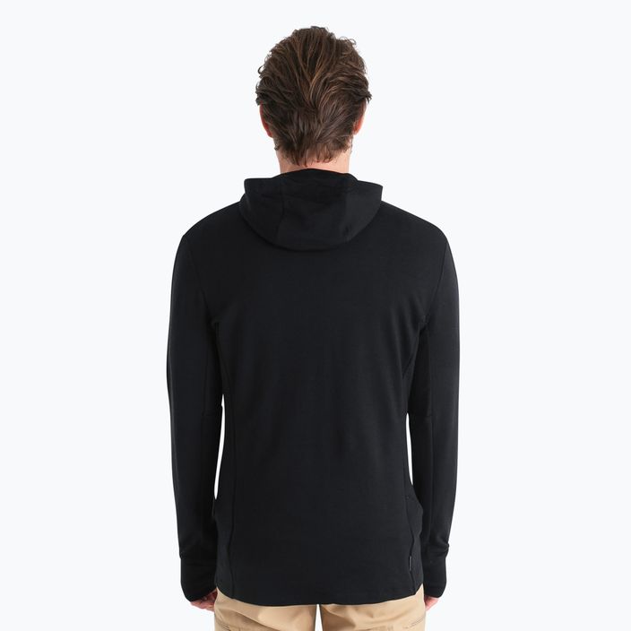 Icebreaker Merino 260 Quantum IV Zip Hoodie für Herren schwarz 3