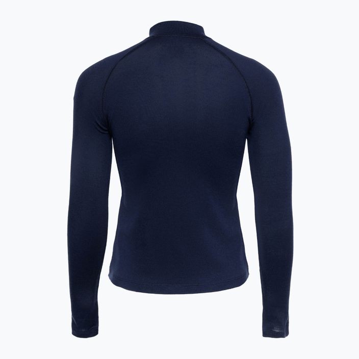 Kinder Thermo-Sweatshirt icebreaker 260 Tech LS Half Zip midnight navy 2