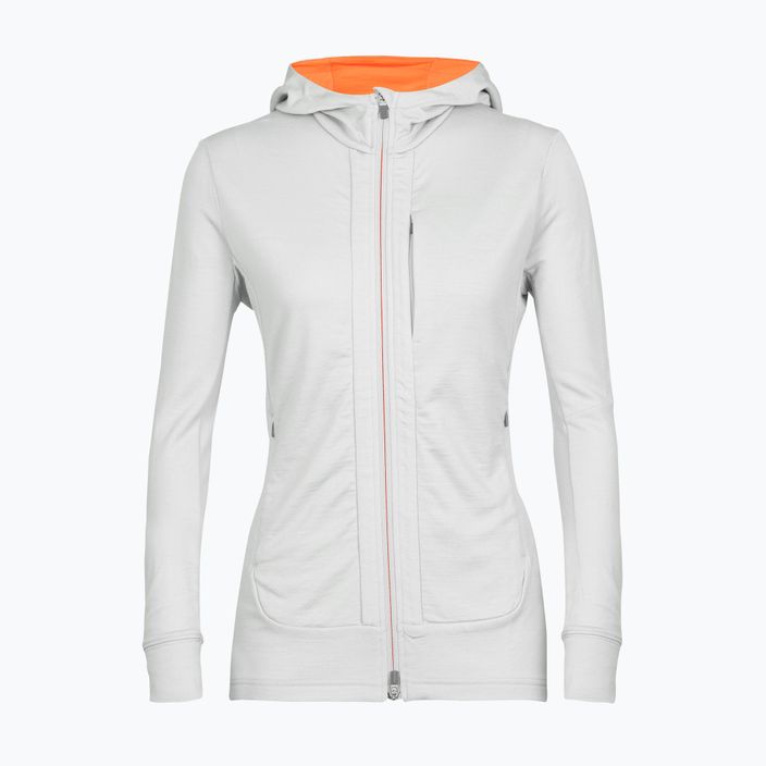 Icebreaker Damen-Trekking-Sweatshirt Quantum III LS Zip Hood weiß IB0A59JW5521 9