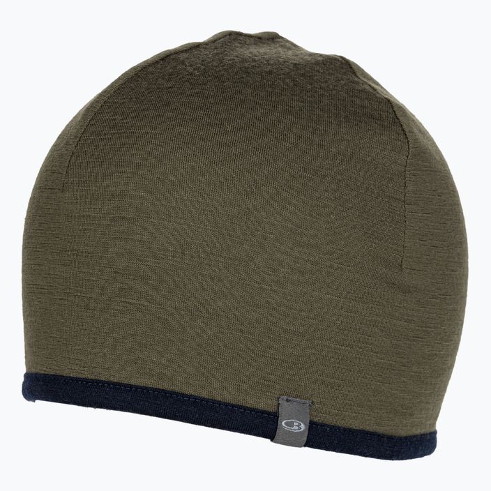 Icebreaker Winter Pocket Hat Loden/Nachtmarine 3