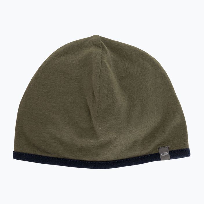 Icebreaker Winter Pocket Hat Loden/Nachtmarine 5