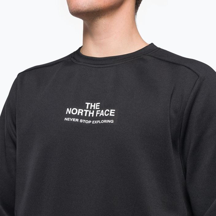 Herren Fleece-Sweatshirt The North Face Ma Crew schwarz NF0A5IERKX71 5