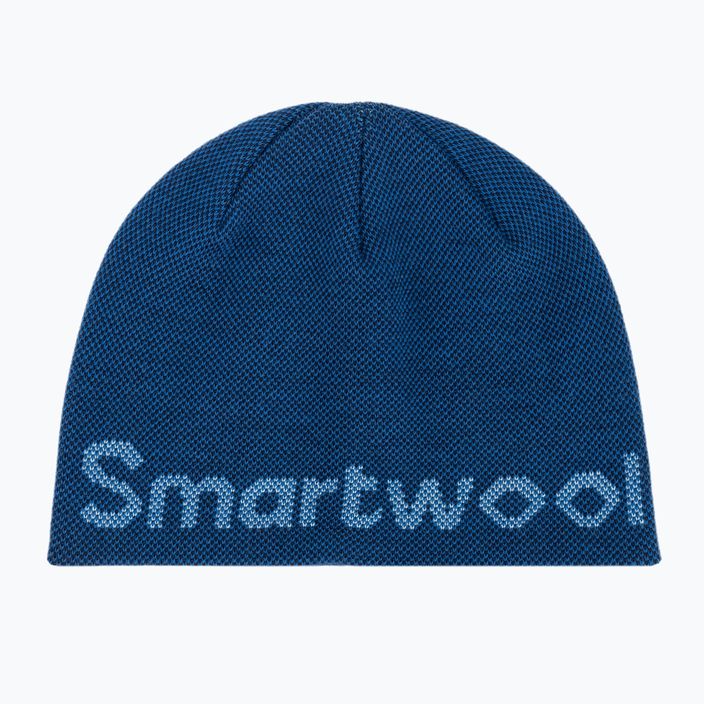 Wintermütze Smartwool Lid Logo blau 11441-J96 5