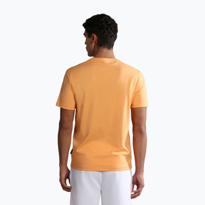 Herren Napapijri NP0A4H22 naranja t-shirt 3