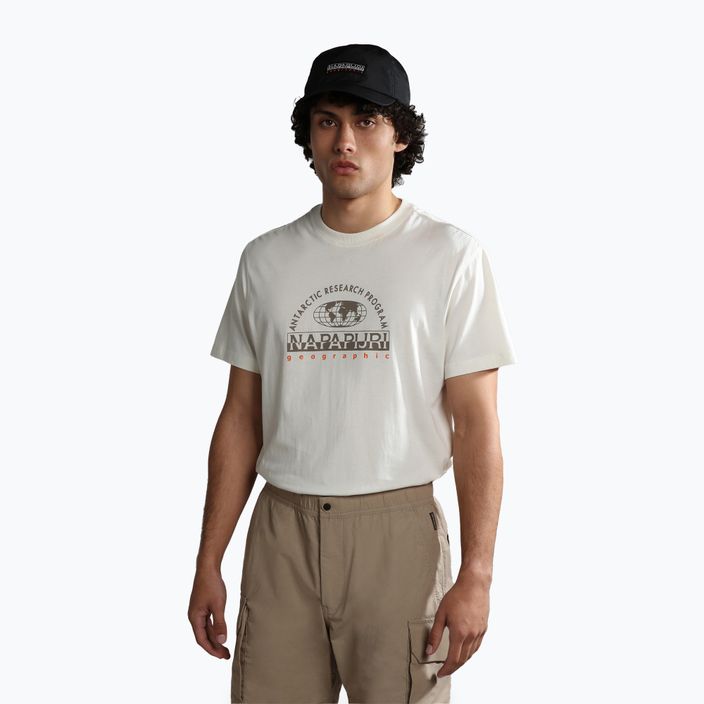 Napapijri Herren-T-Shirt NP0A4H2H blanco