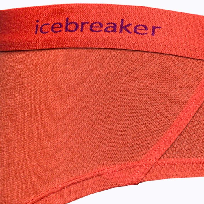 Icebreaker Damen Thermo-Boxershorts Sprite Hot red 103023 3