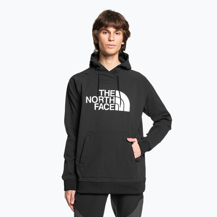 Herren-Trekking-Sweatshirt The North Face Tekno Logo Hoodie schwarz