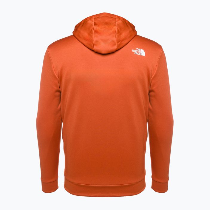 Herren-Trekking-Sweatshirt The North Face Reaxion Fleece P/O Hoodie orange NF0A7ZA8IMW1 2